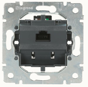 Legrand 775828 Datendose Kat.6 1-fach 