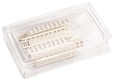 Hager Bezeichnungsstreifen 5mm    KWL002 