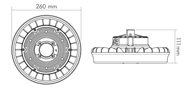 Nobile LED Hallenleuchte      1740012211 