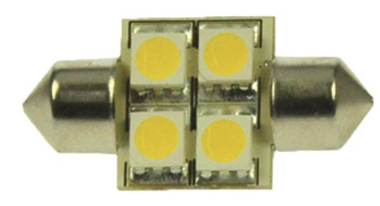 S&H LED-Soffitte 4SMD Ø16mmx31mm   34694 