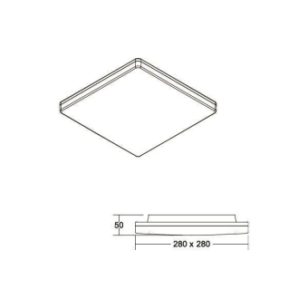 Brumberg LED-Anbauleuchte 230 V 12514073 