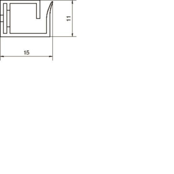 Hager Verdrahtungskanal flexibel   M5690 