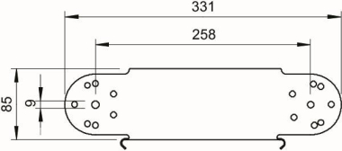OBO RGBEV 840 FT Gelenkbogen-Element 