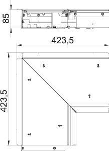 OBO OKB AE 25085 ON Außeneck 