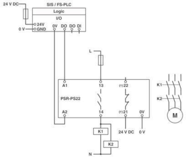 Phoenix        PSR-PS22-1NO-1NC-24VDC-SC 