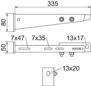 OBO AW30F31 FT Ausleger 