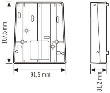Esylux DEFENSOR EDGE MOUNTING EM10025419 