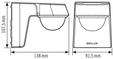 Esylux DEFENSOR MD 280° 40 IR EM10025396 
