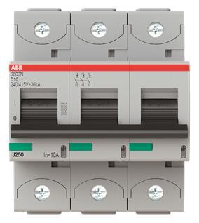 ABB Hochl.-Sicher.-a., 10A,D,  S803N-D10 