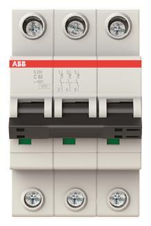 ABB Sicherungsautomat C-Char.,  S203-C80 