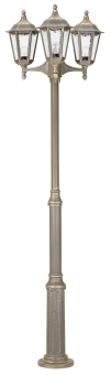 ALBE Wegeleuchte 3-flammig braun- 652099 