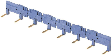Finder Kammbrücke 8-polig blau 