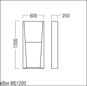 ZUM Zentrales ONLITE central eBox MS1200 