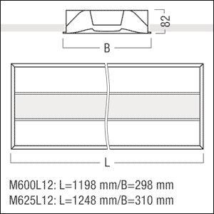 Zumtobel MLevo EL LED3600-840   42185178 