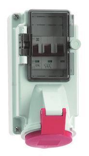 Bals Wandsteckdose GT abgesichert   1506 