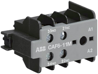 ABB Hilfsschalterblock Stirns.  CAF6-11M 