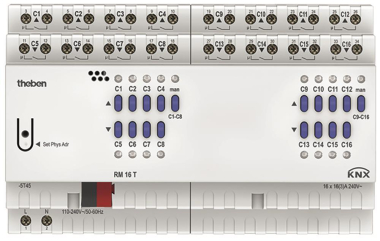THEB Schalt-/Jalousieaktor   RM 16 T KNX 