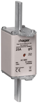 Hager Sicherungseinsatz NH2C    LNH2025M 