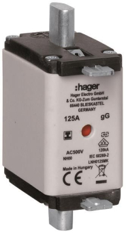 Hager Sicherungseinsatz NH00   LNH0125MK 