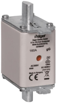 Hager Sicherungseinsatz NH00    LNH0160M 