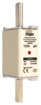 Hager Sicherungseinsatz NH0    LNH0125M6 