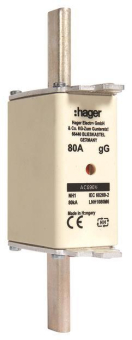 Hager Sicherungseinsatz NH1C   LNH1080M6 