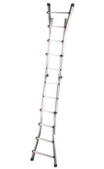 Cimco Alu-Teleskop-Leiter 2x6     146706 