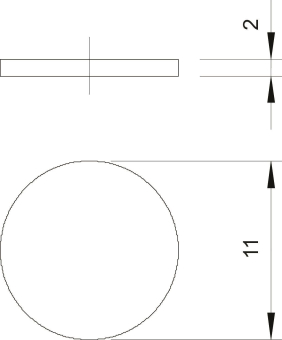 OBO 107 S VTEC PG7 Staubschutzplättchen 