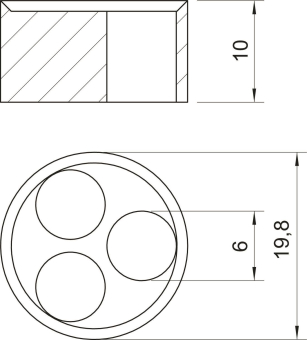 OBO 107 C VM 25 3x6 Mehrfachdichteinsatz 