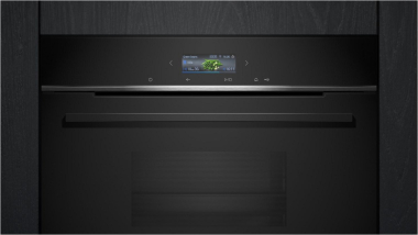 Siemens CD714GXB1 sw Kompakt-Dampfgarer 