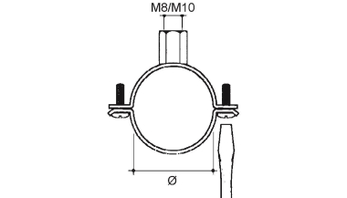 Niedax E-KLIPS Rohrschelle       PB-2025 