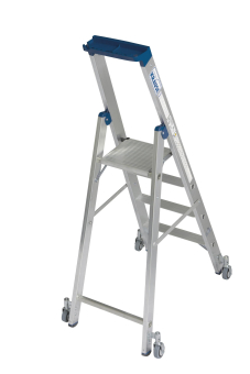 KRAU Stufen-Stehltr. m. Ro. + Dr. 124616 