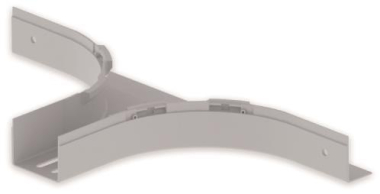 Unex T-Abzweiger lichtgrau         66078 