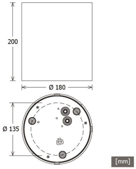 LTS Anbau-Downlight     TPSA 180.1130.11 
