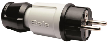 Bals Schuko Stecker grau            7371 