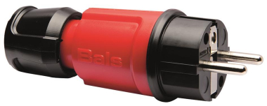 Bals Schuko Stecker rot             7373 