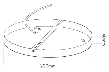 Nobile Deckenbefestigung für  1577819901 