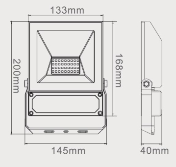 BAIL LED Floodlight 12V-36V DC    145389 
