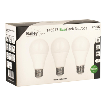 BAIL EcoPack 3pcs LED A60 E27     145217 