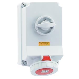 BALS CEE-Wandsteckdose 63A 5-polig 16602 