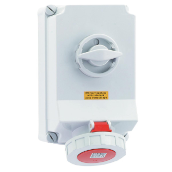 BALS CEE-Wandsteckdose 63A 5-polig 16602 