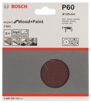 Bosch 5Schleifblatt Papier    1609200161 