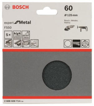 Bosch 5Schleifblatt F550      2608608Y14 