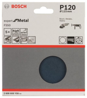 Bosch 5Schleifblatt F550      2608608Y08 