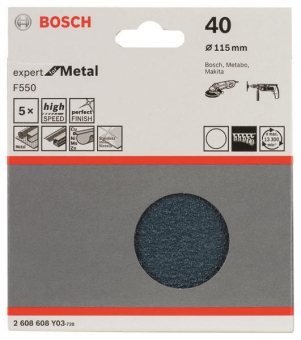 Bosch 5Schleifblatt F550      2608608Y03 