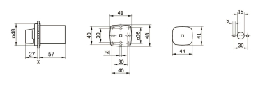 ET Polumschalter V2NPI-   V2N PI-F1-B-SI 