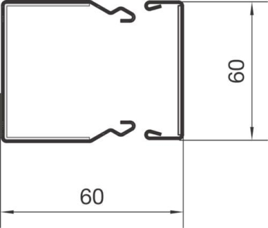 Hager Brandschutzkanal    FWKP6006009016 