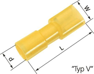 LAPP FLACHSTECKHÜLSE L-RA 29 V  61794951 