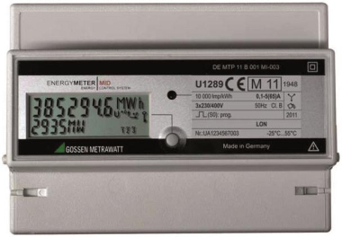 Gossen U1289-V011 Energiezähler    U1289 