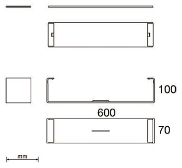 Unex Stoßstellenabdeckung          66634 